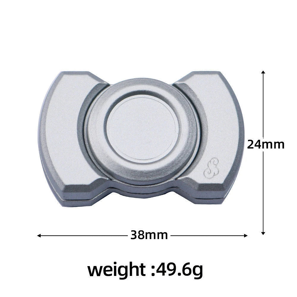 Fun 3-In-1 Game EDC Fidget Toys Personalized Skeleton Ghost Fidget Spinner Alloy Fidget Slider Stress Release Toy Sound Coin Toy